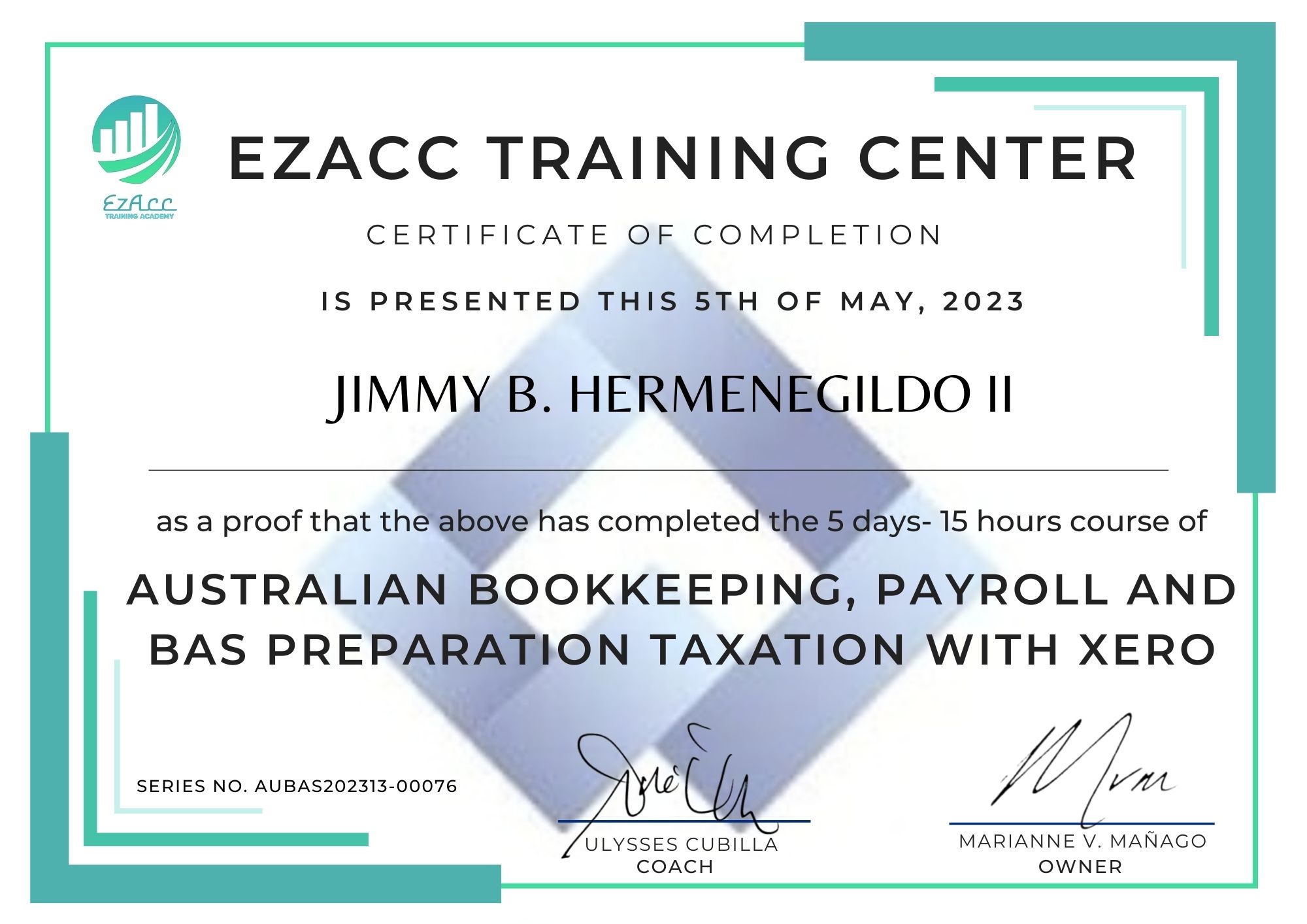 AUSTRALIAN BOOKKEEPING, PAYROLL AND BAS PREPARATION TAXATION WITH XERO CERTIFICATE