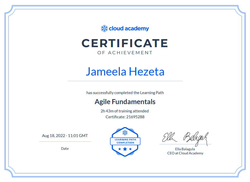 Agile Fundamentals