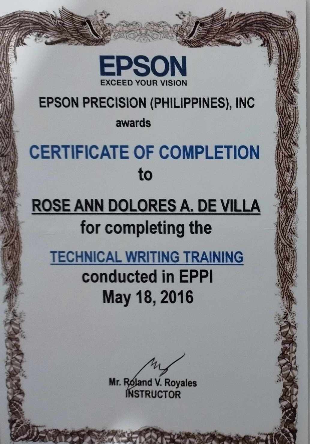 Technical Writing