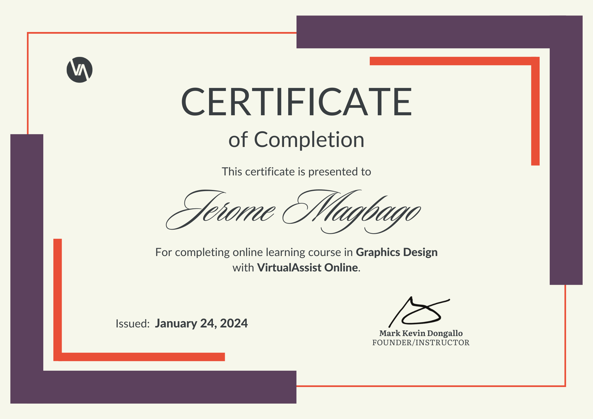 Graphics Design Training