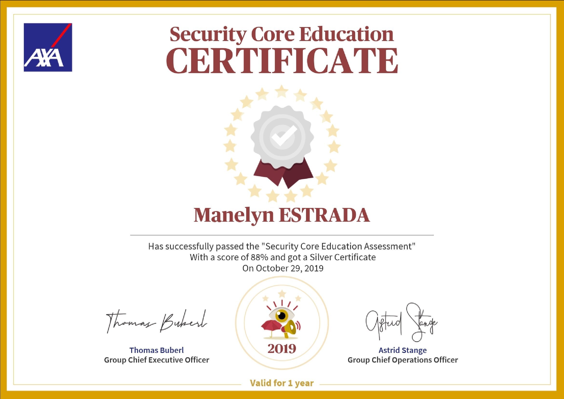 SECURITY CORE EDUCATION