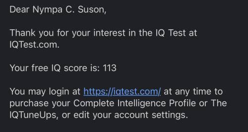 IQ Test (OLJ)