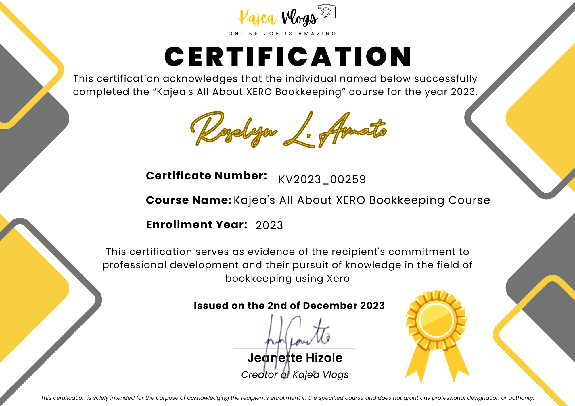 XERO Bookkeeping Course