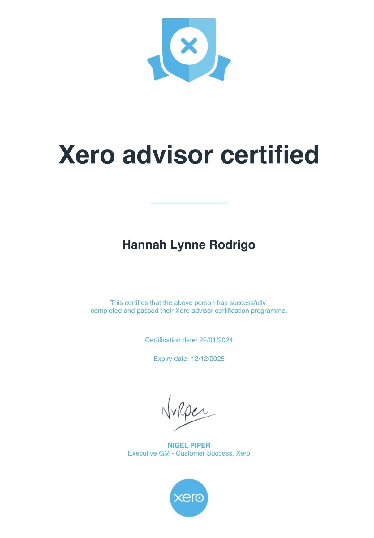 XERO Advisor
