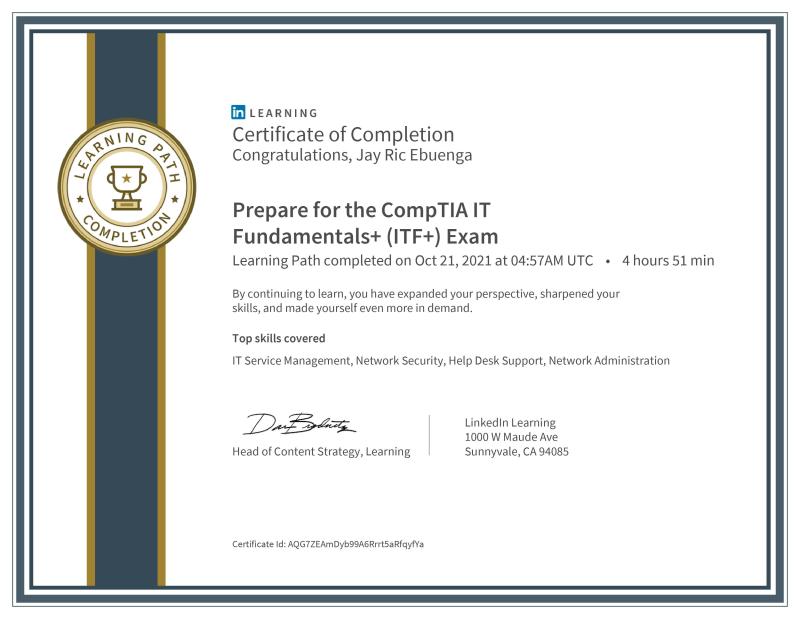 Prepare for the CompTIA IT Fundamentals+ (ITF+) Exam