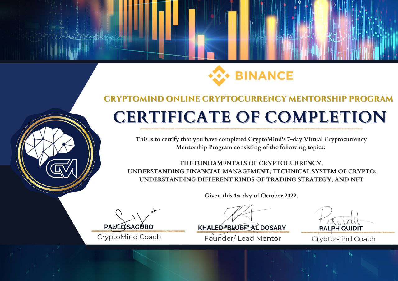 CryptoMind’s 7-day Virtual Cryptocurrency Mentorship Program
