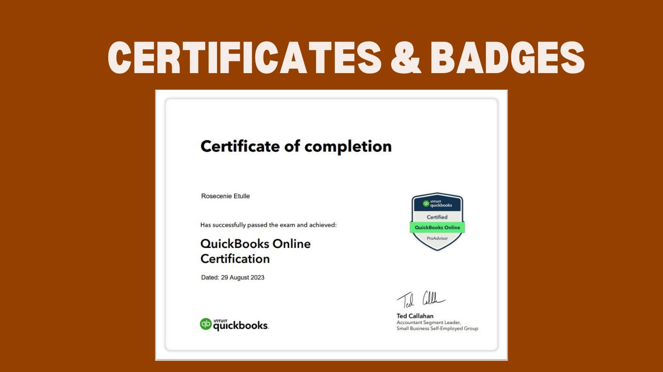 Quickbooks ProAdvisor