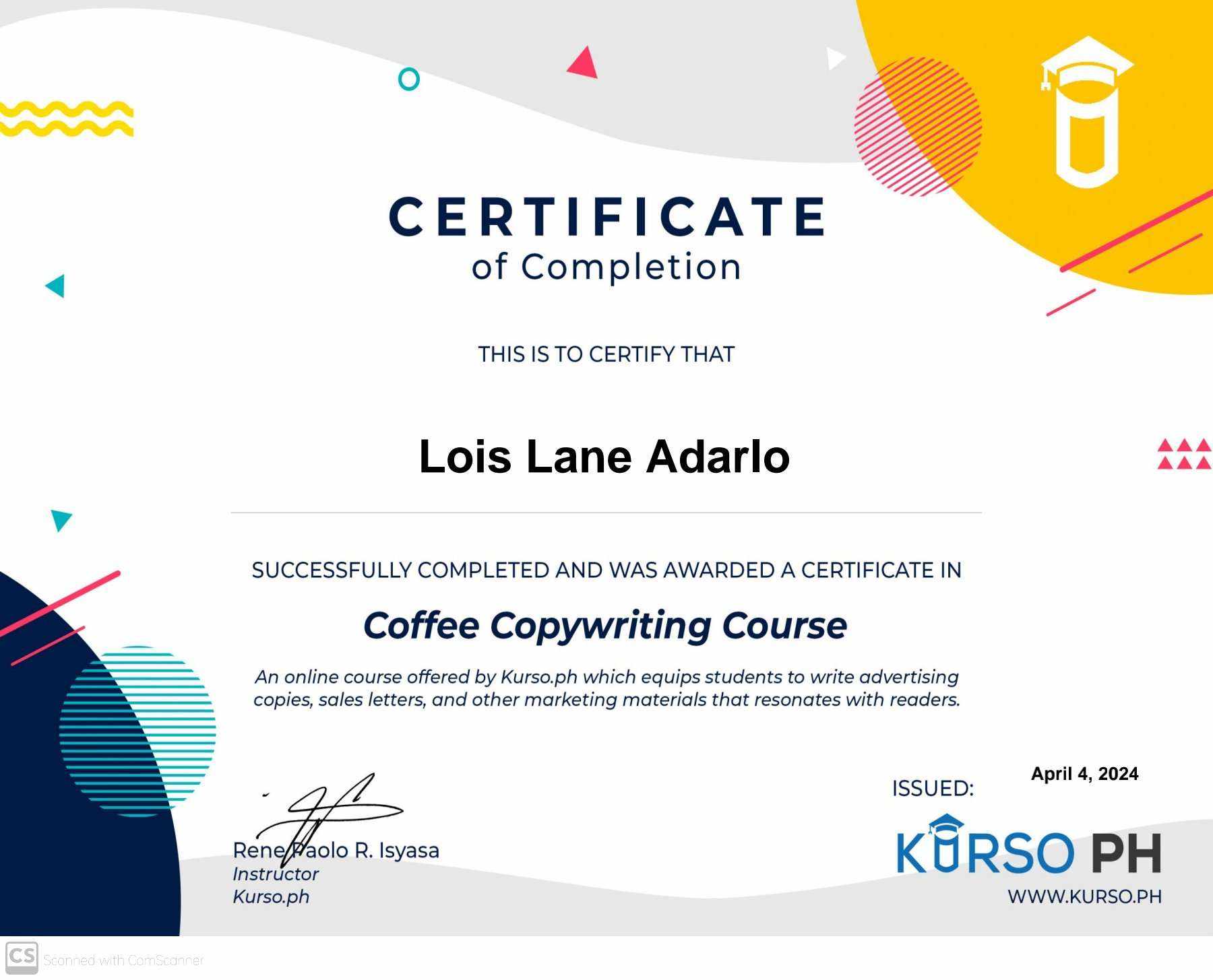 COPYWRITING COURSE