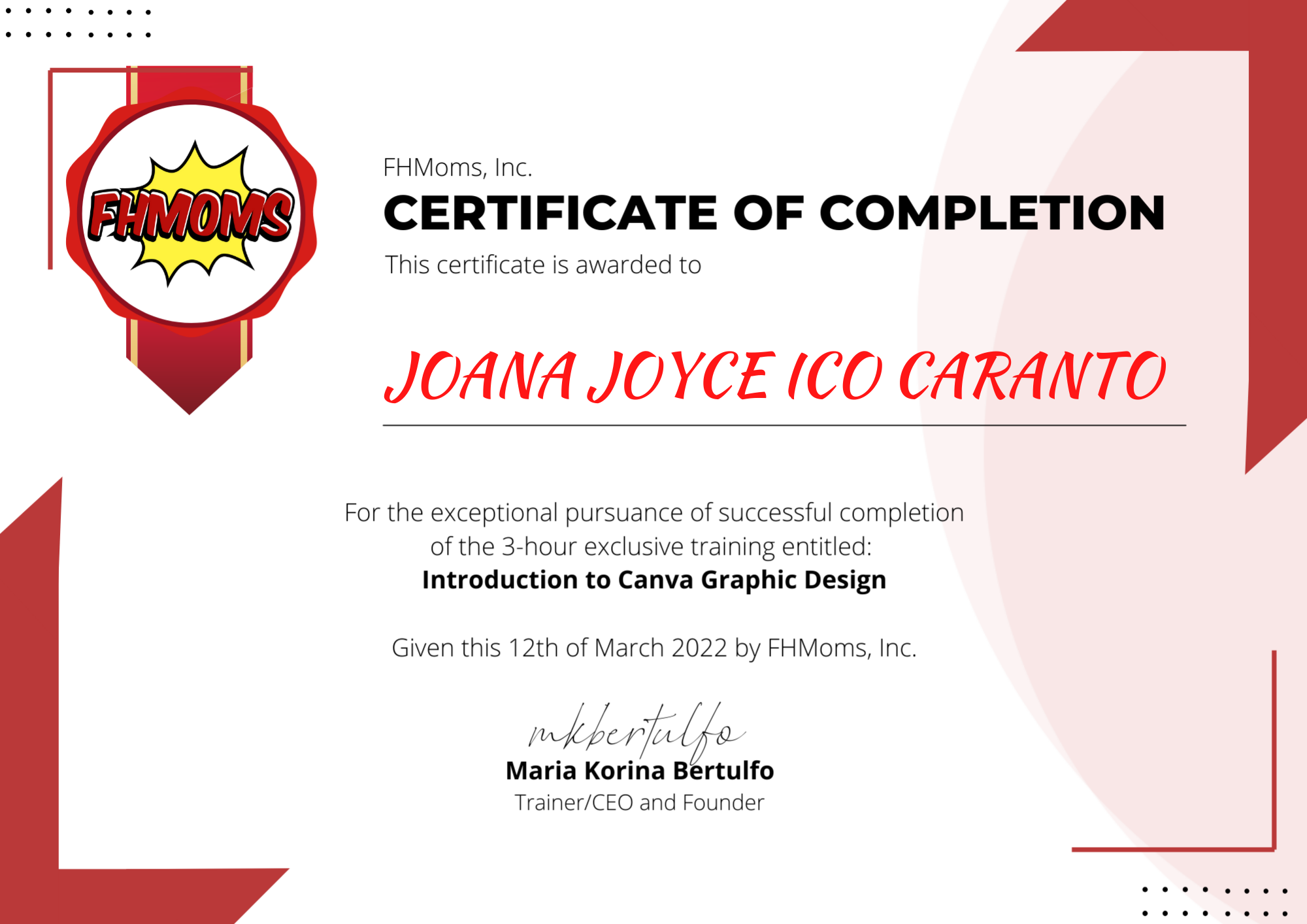 Canva Graphic Design