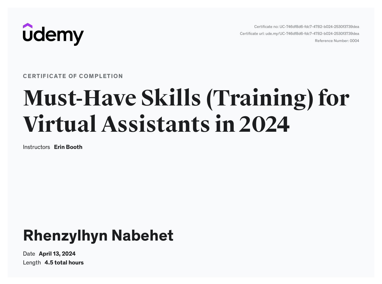 Must-Have Skills Training for VA