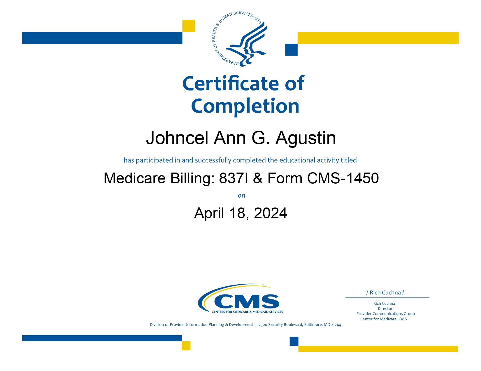 Medical Billing Certificate