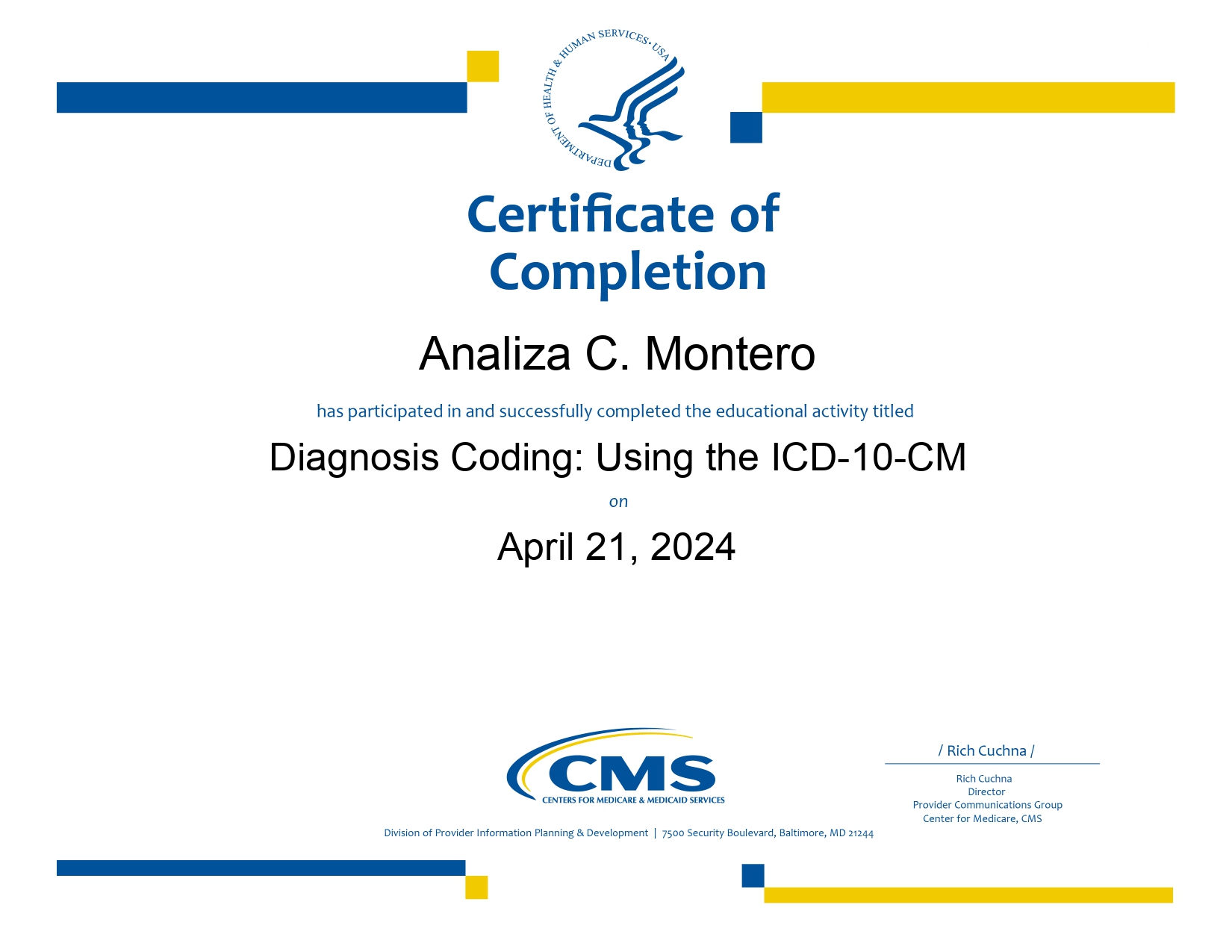 Diagnosis Coding: Using the ICD-10-CM