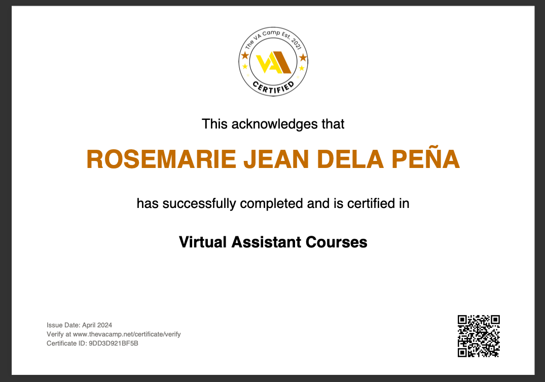 VIRTUAL ASSISTANT
