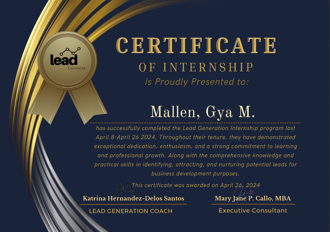 Lead Connects Intern