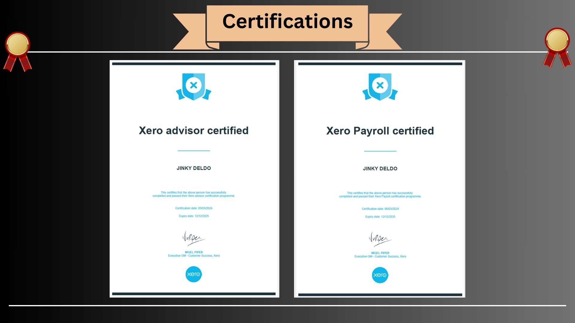 Xero Certified