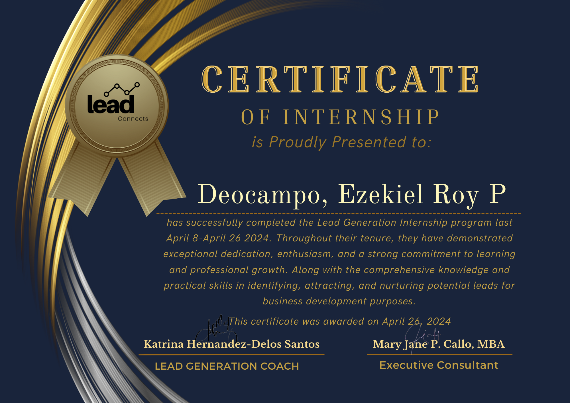 Lead Connect Internship