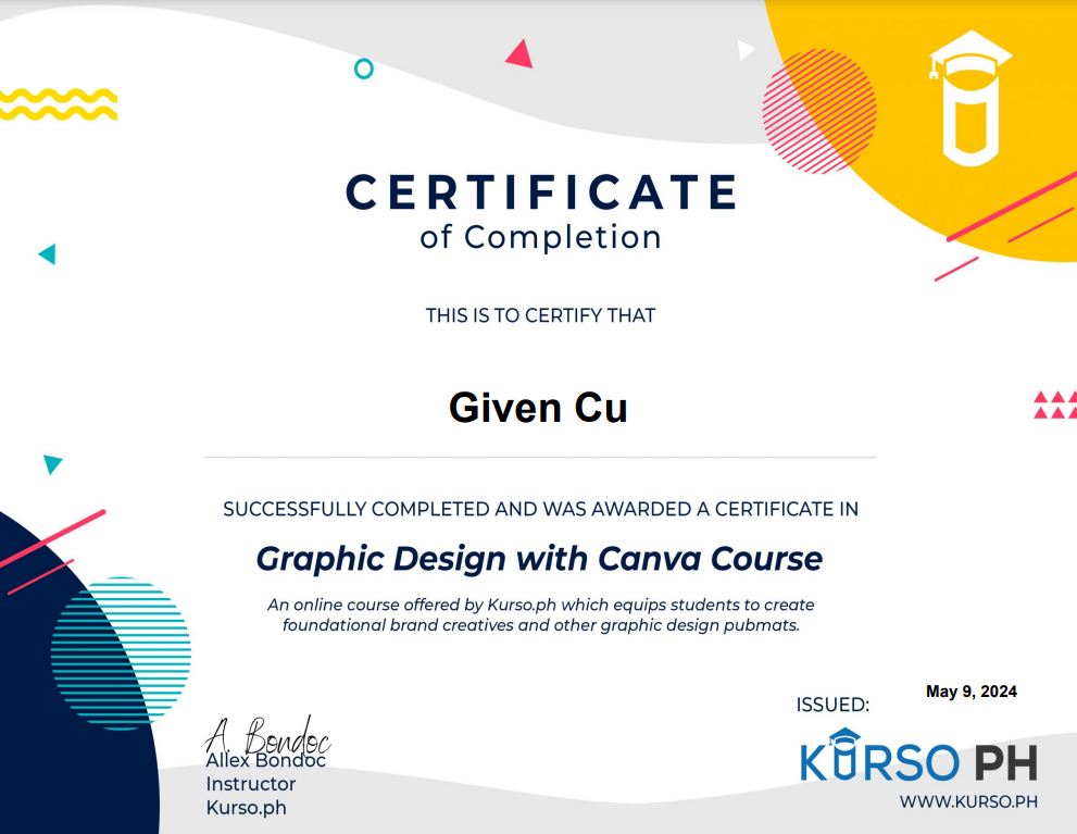 Graphic Design With Canva Course