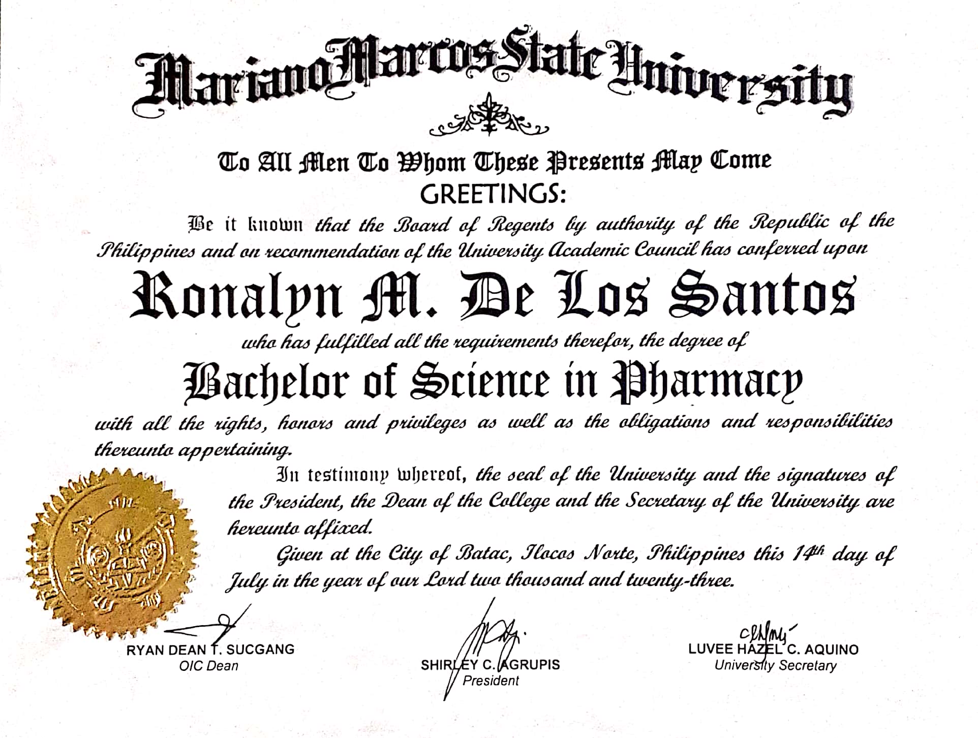 Diploma