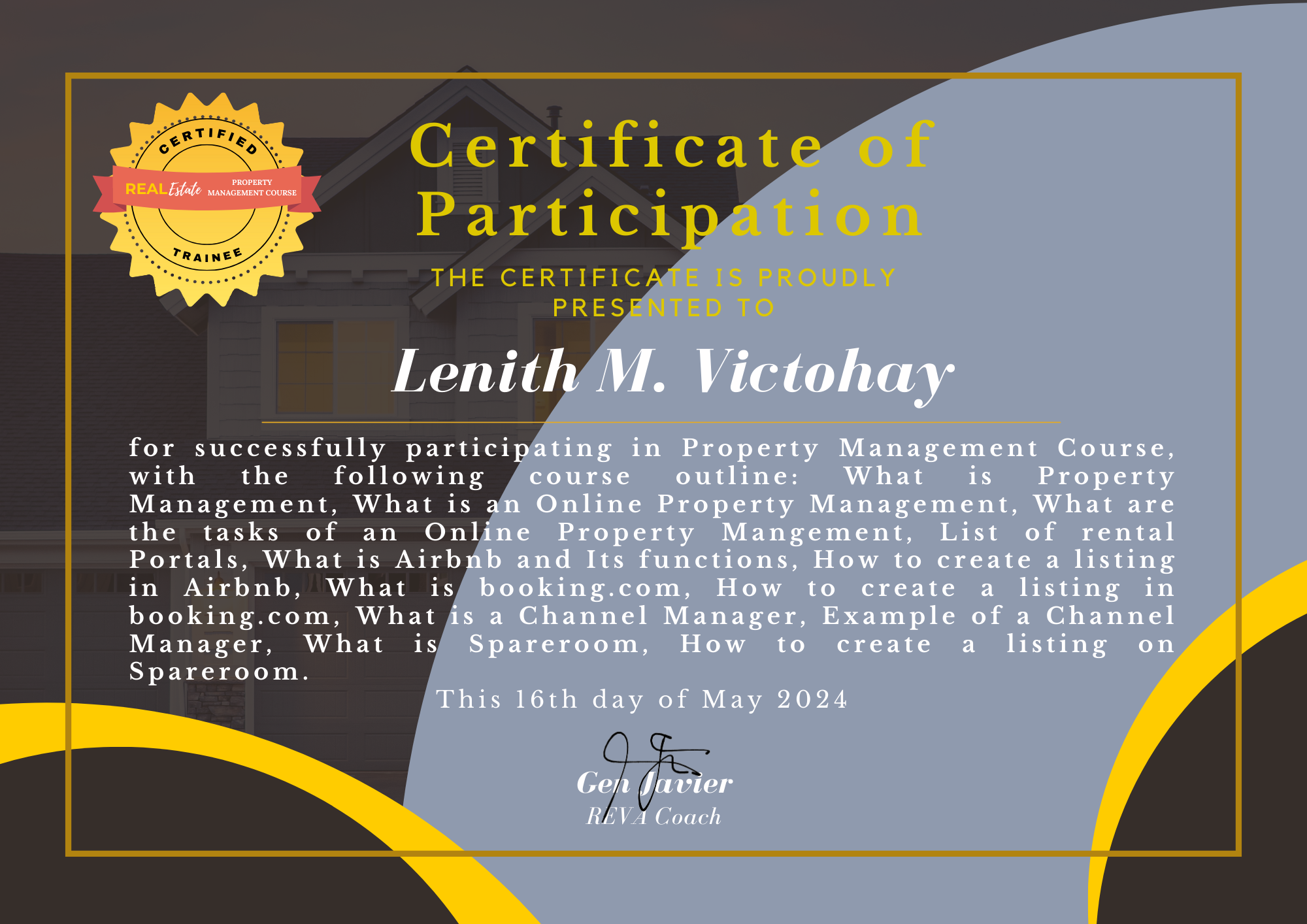 Property Management Course