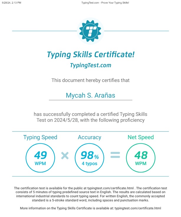 Typing Test