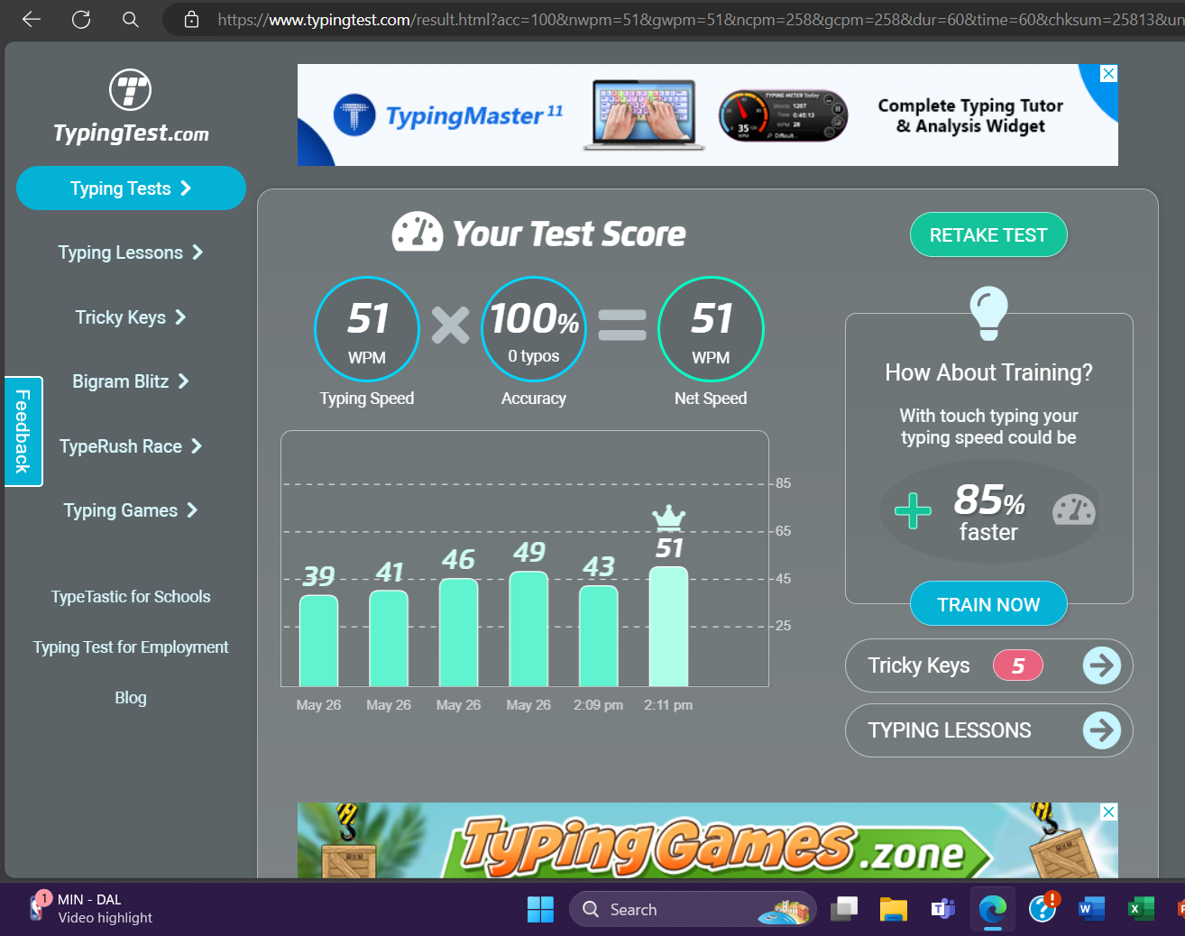 Typing Speed Test