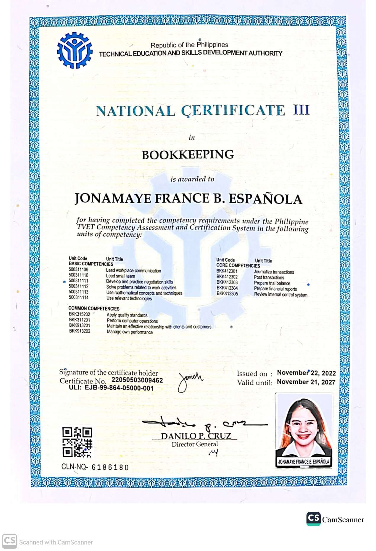 NCIII Bookkeeping