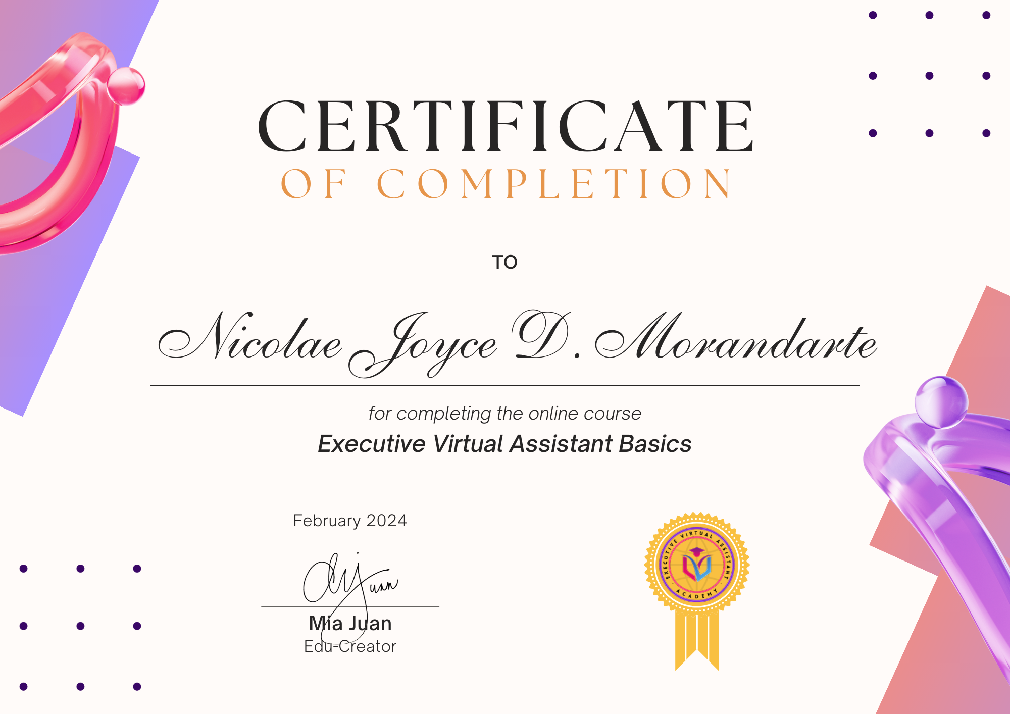 Executive Virtual Assistance