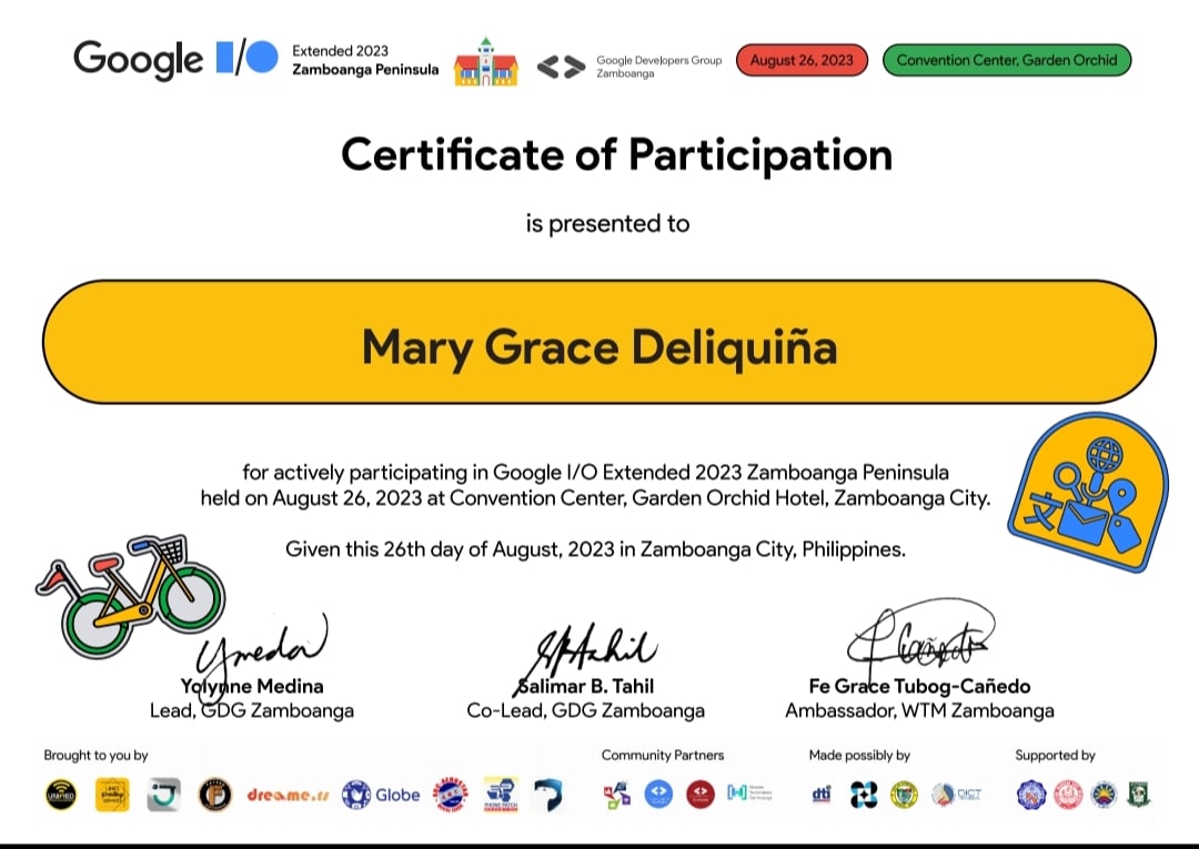 Google I/O Extended 2023 Zamboanga Peninsula