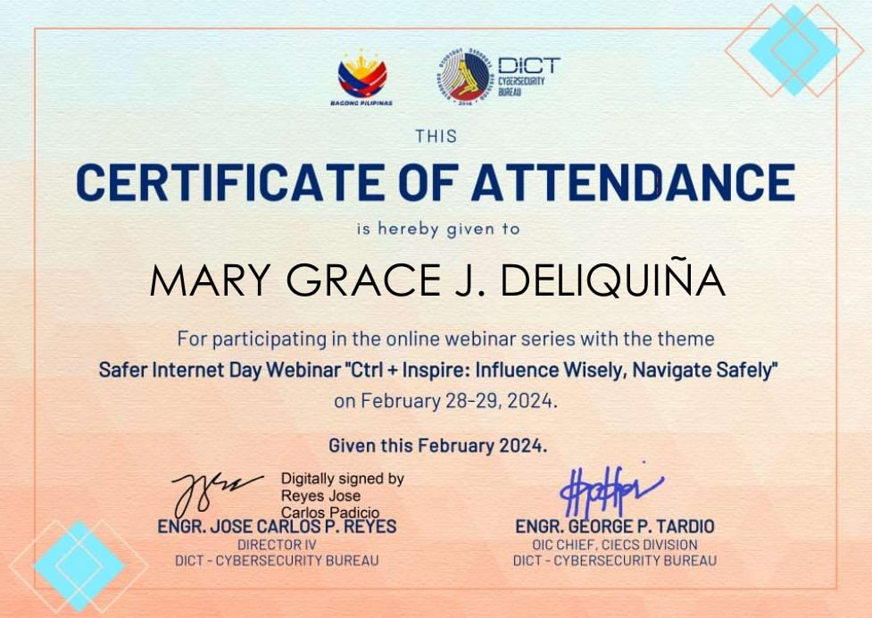 Safer Internet Day Webinar "Ctrl + Inspire: Influence Wisely, Navigate Safely"