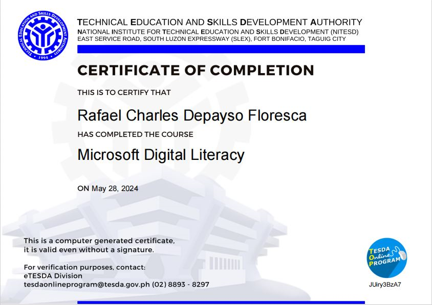 Microsoft Digital Literacy