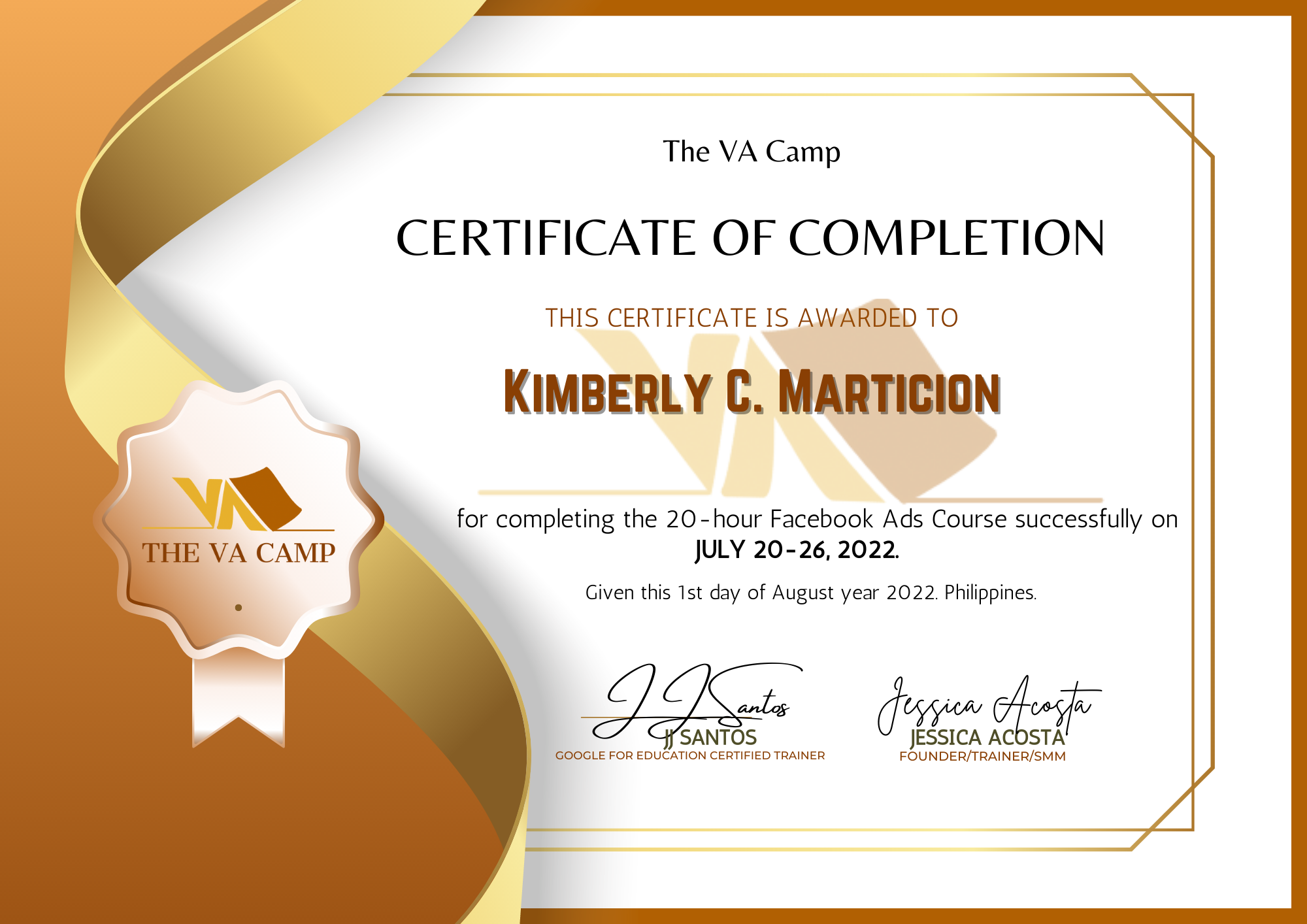 Facebook Ads Certification