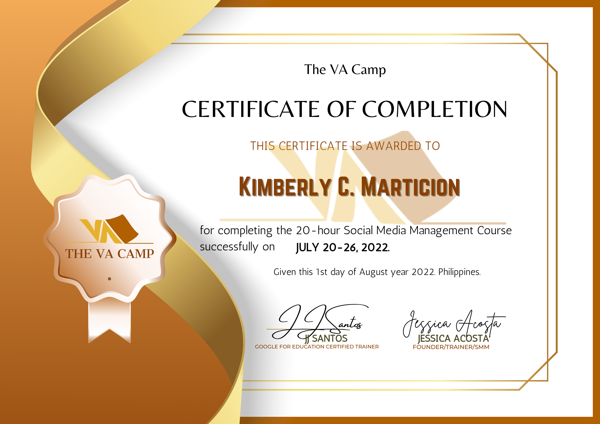 SMM Certification