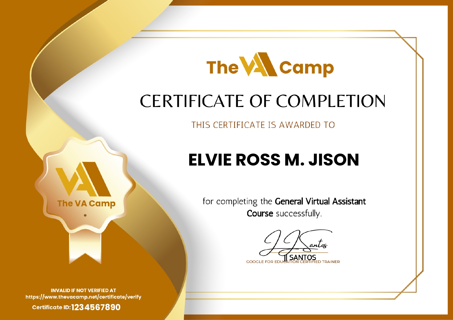 General Virtual Assistant Course