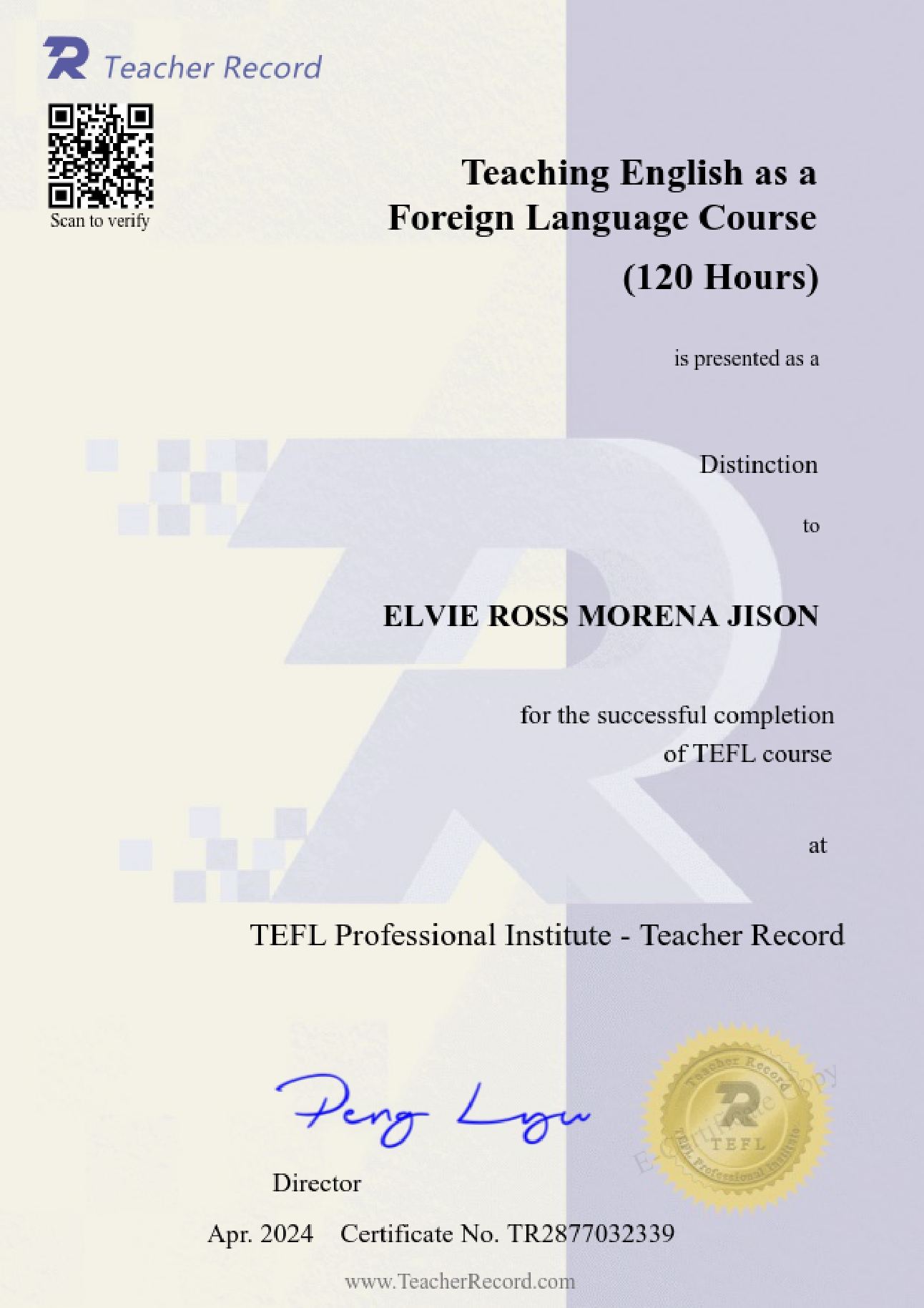 TEFL Certification