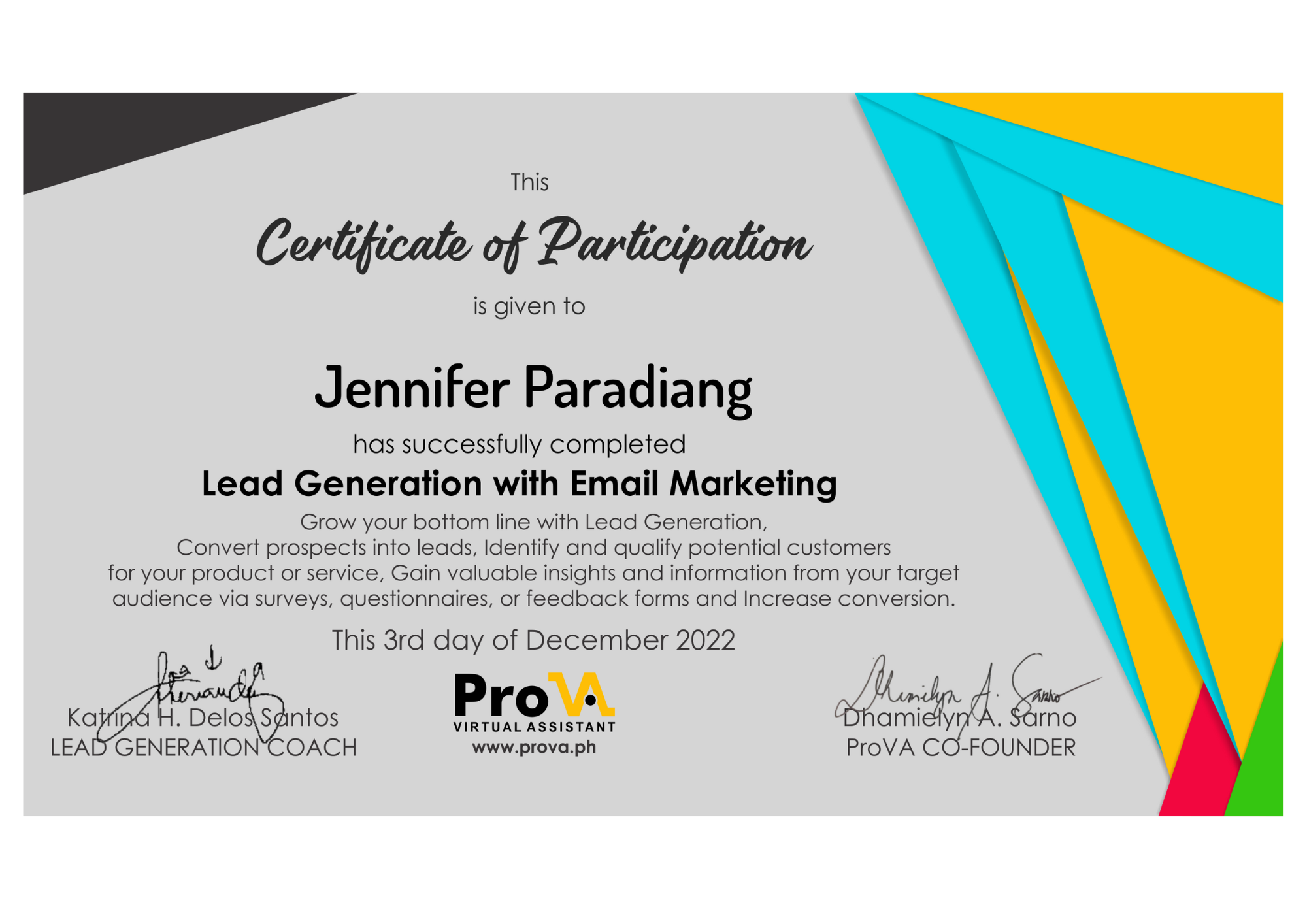 Lead Generation with Email Marketing