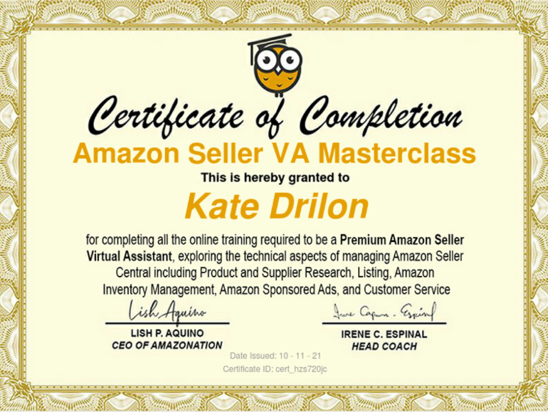 Amazon Seller VA Masterclass