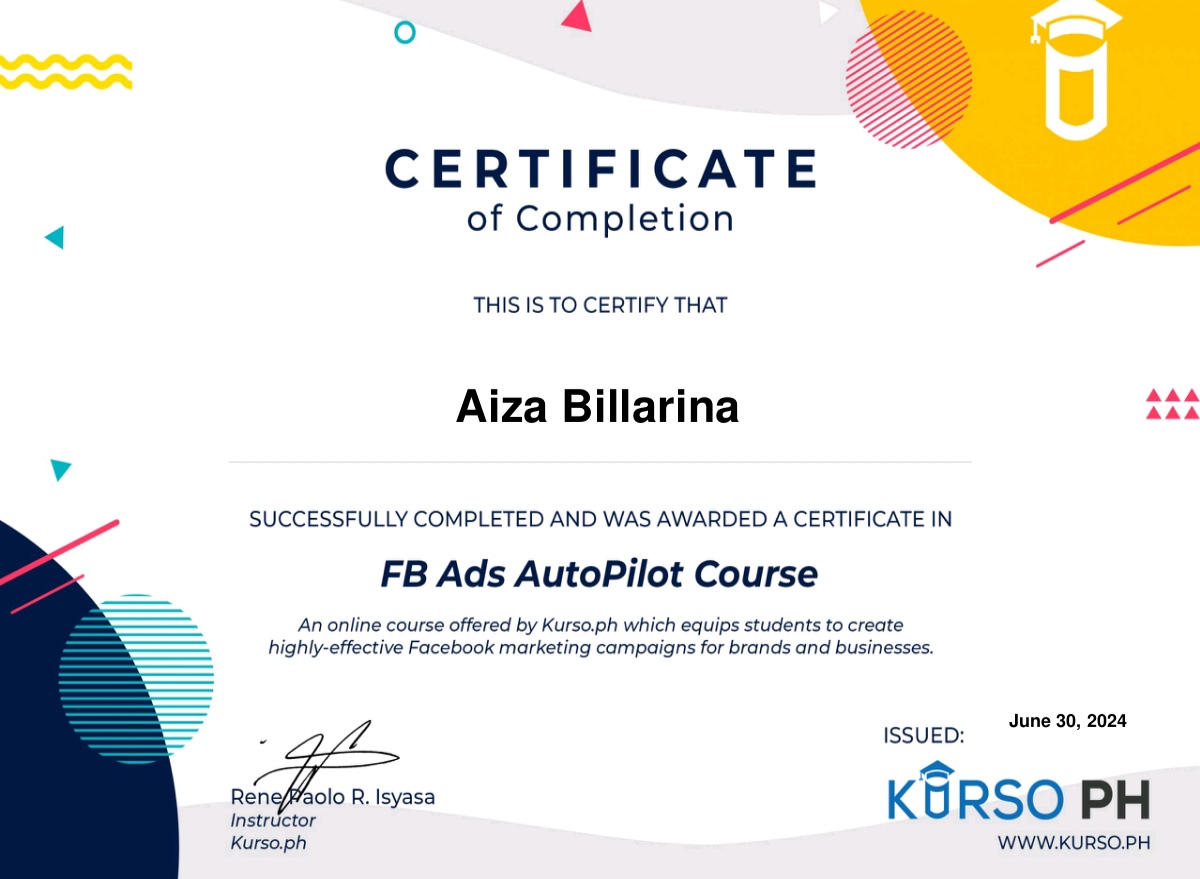 Fb ads Auto Pilot course