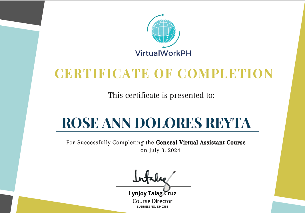 General Virtual Assistant