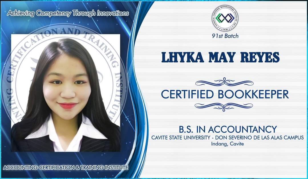 CERTIFIED BOOKKEEPER