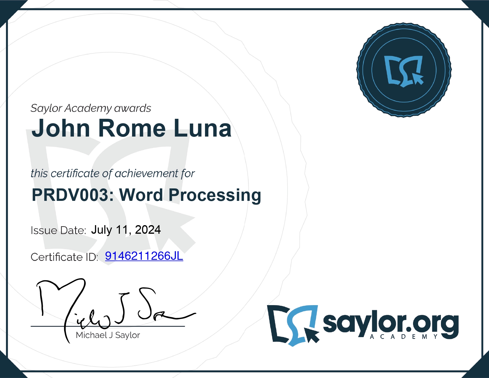 Word Processing