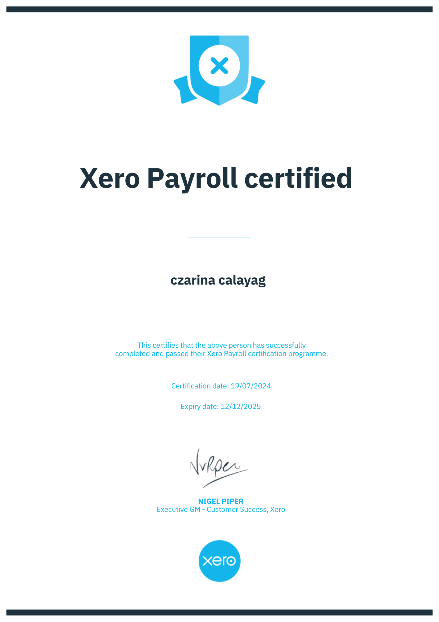 XERO Payroll