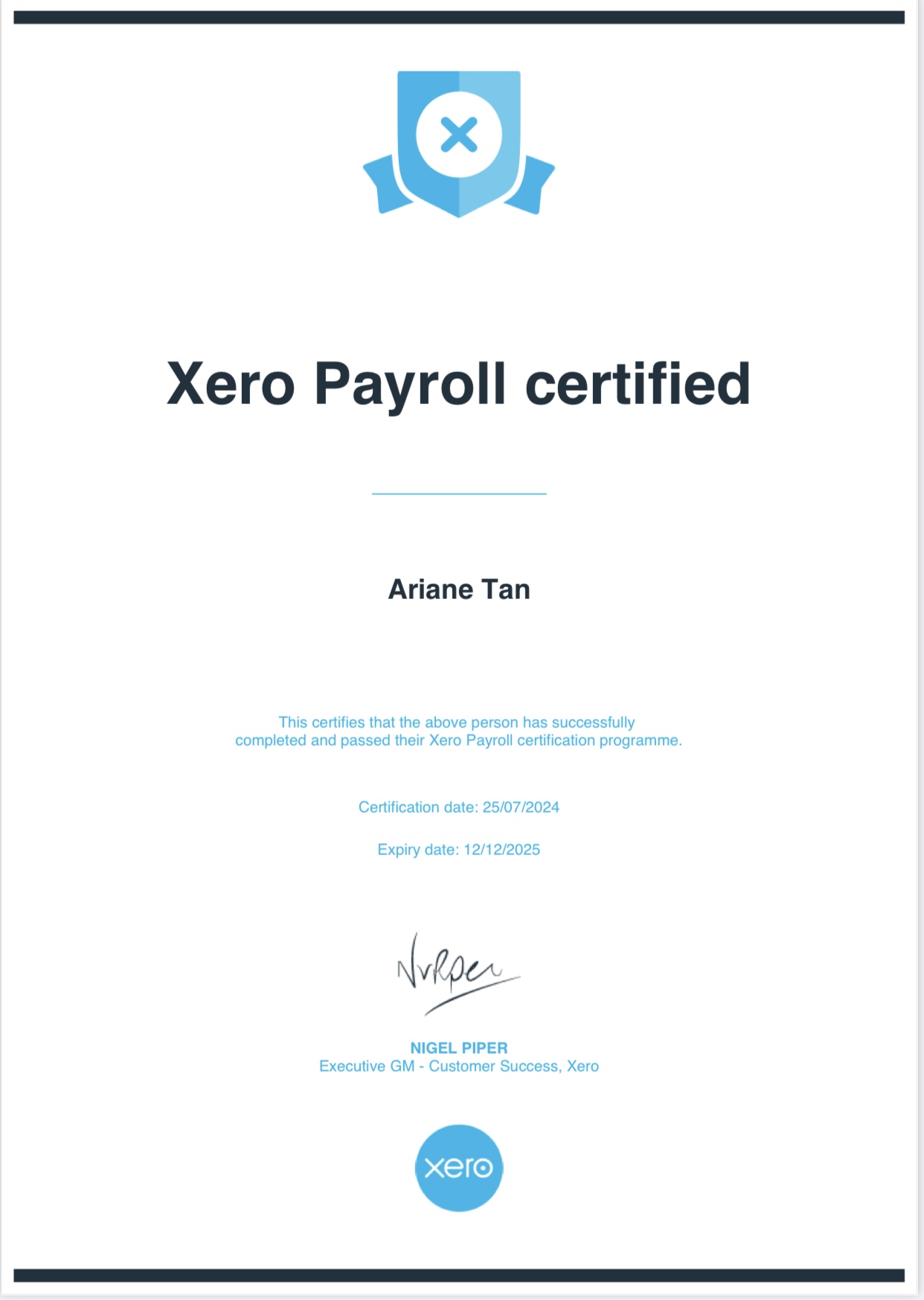 XERO Payroll