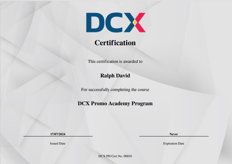 DCX Promo Academy Program