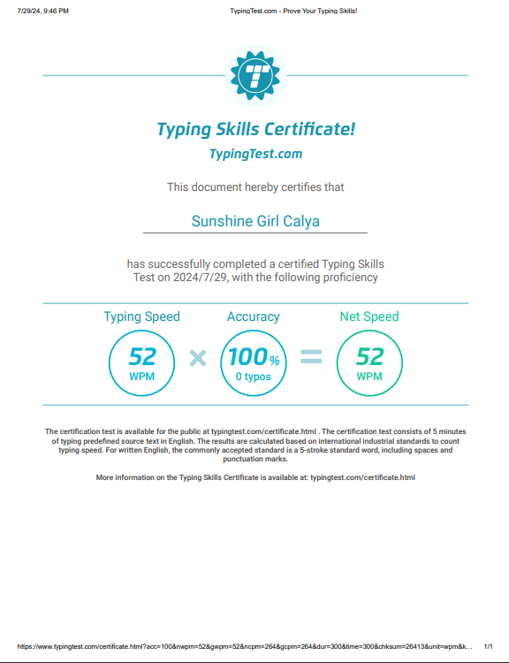 Typing Test