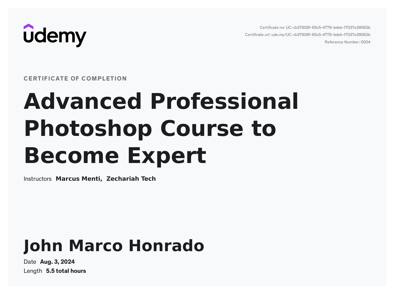 Advanced Professional Photoshop Course to Become Expert