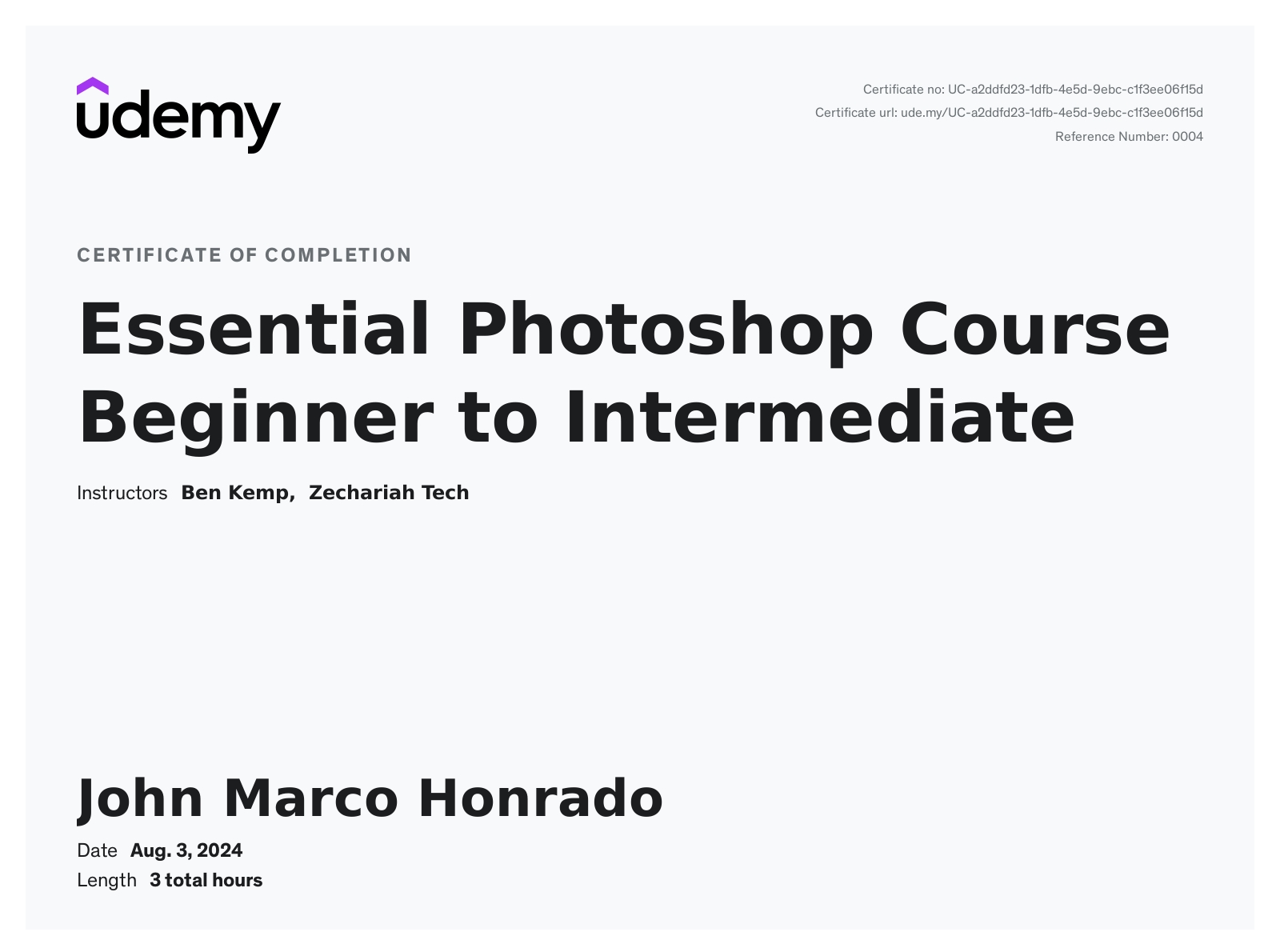 Essential Photoshop Course Beginner to Intermediate