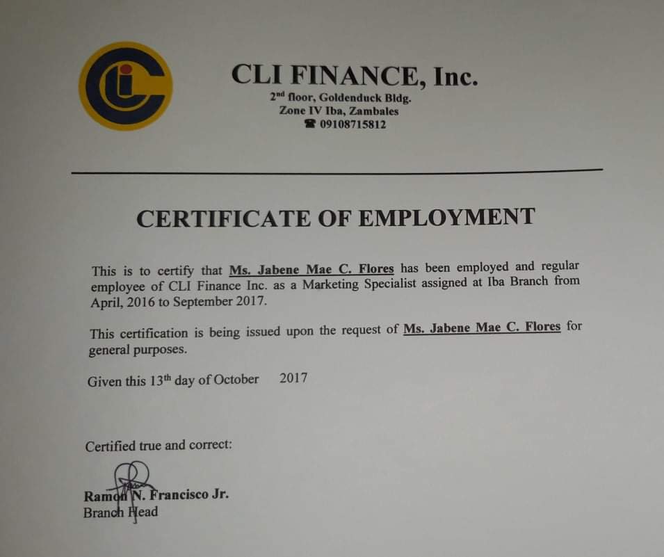 CLI Certificate