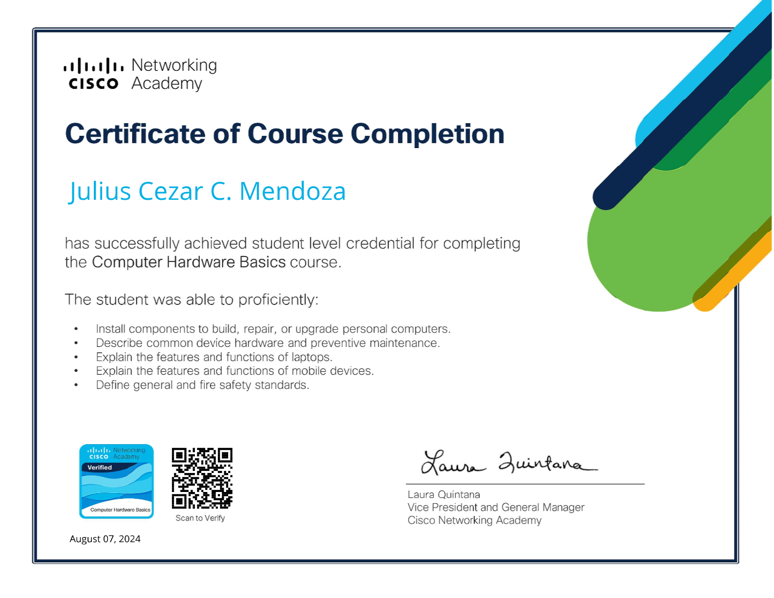 COMPUTER HARDWARE COURSE