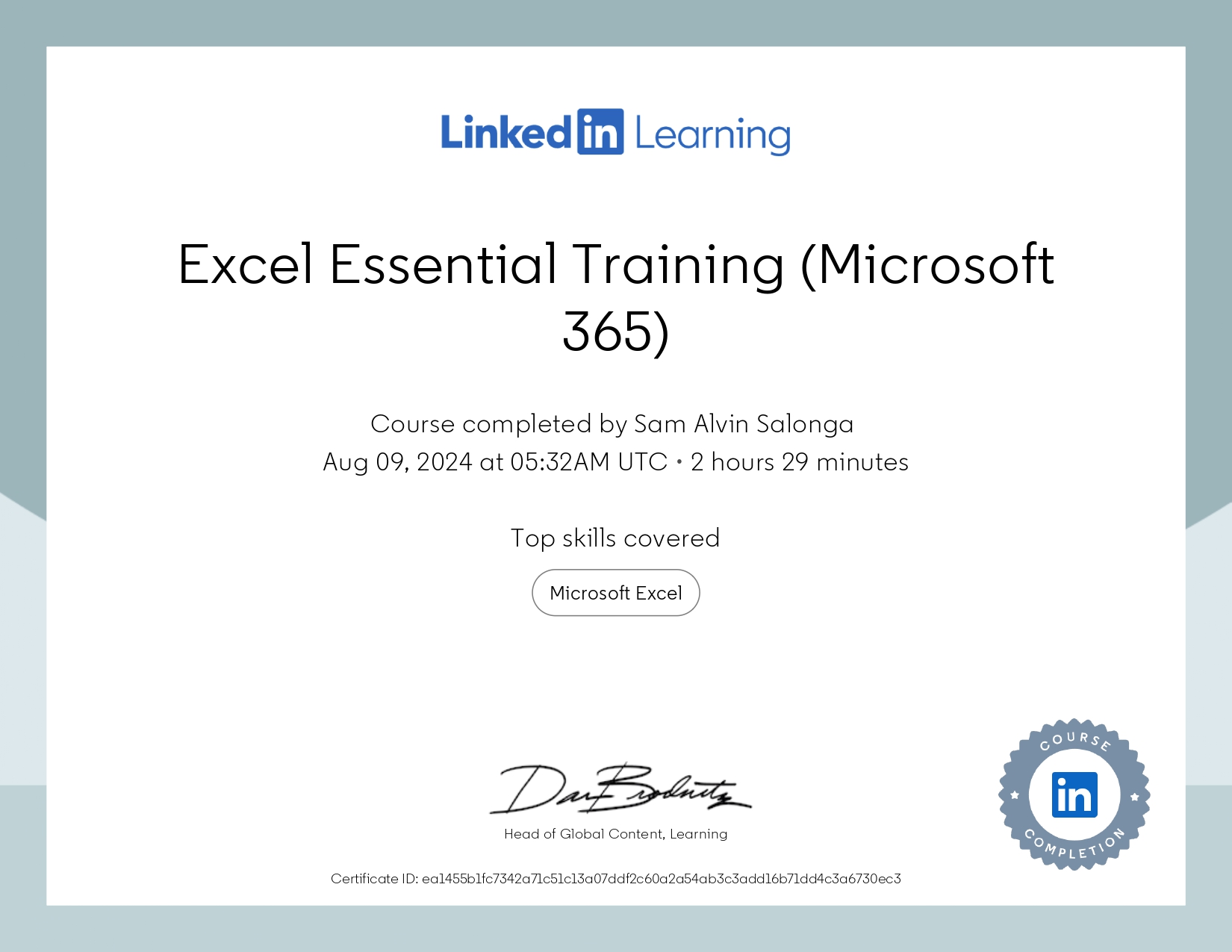 Excel Essential Training Microsoft 365