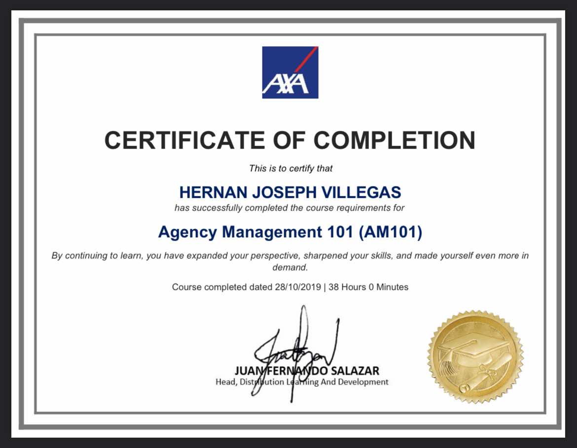 AXA Agency Management 101